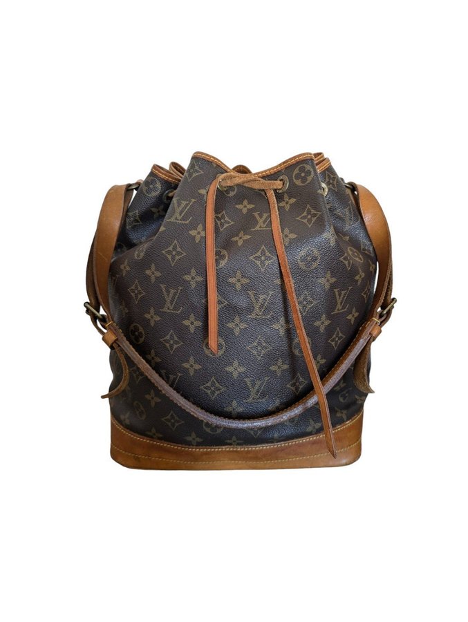 VINTAGE LOUIS VUITTON NOÈ VÄSKA AXELREM AXELREMSVÄSKA MONOGRAM