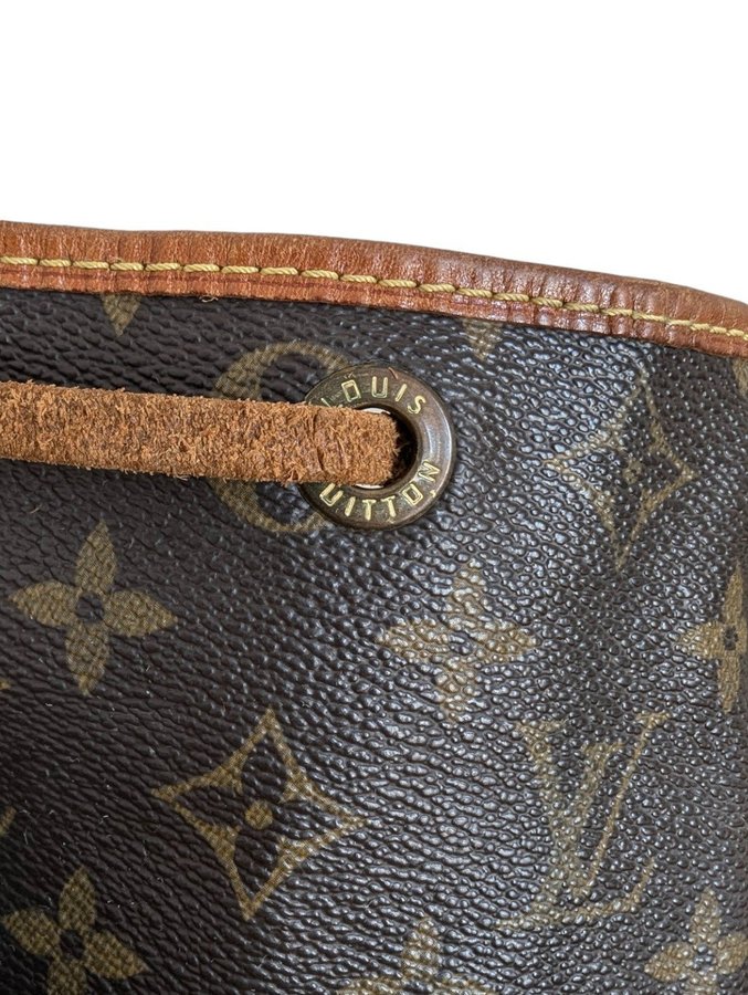 VINTAGE LOUIS VUITTON NOÈ VÄSKA AXELREM AXELREMSVÄSKA MONOGRAM