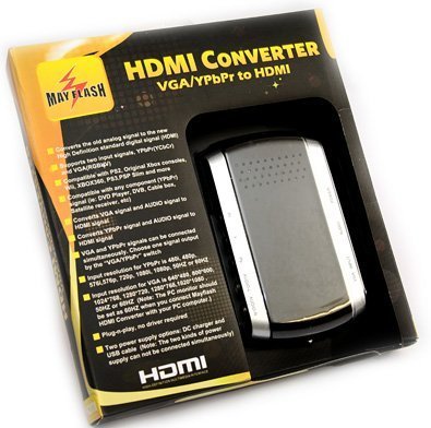 HDMI Converter adapter RGB VGA och komposit till HDMI ny