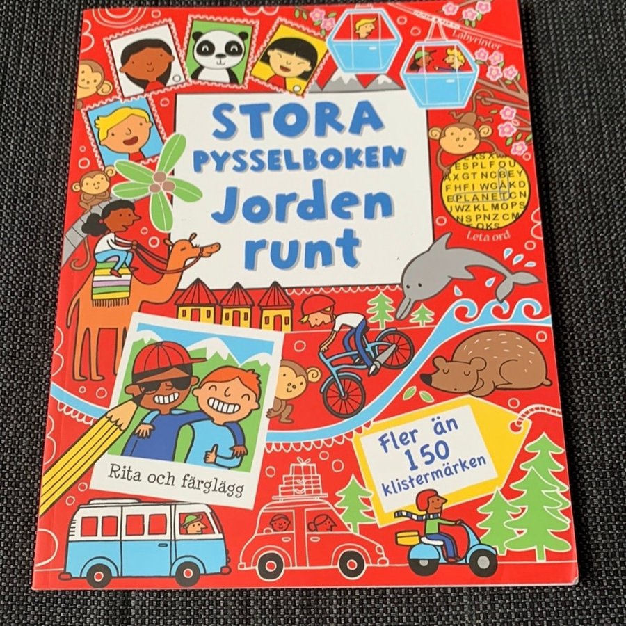 Stora pysselboken jorden runt