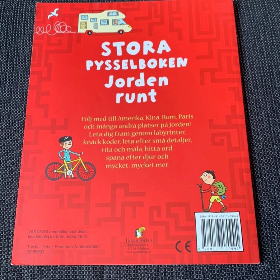 Stora pysselboken jorden runt