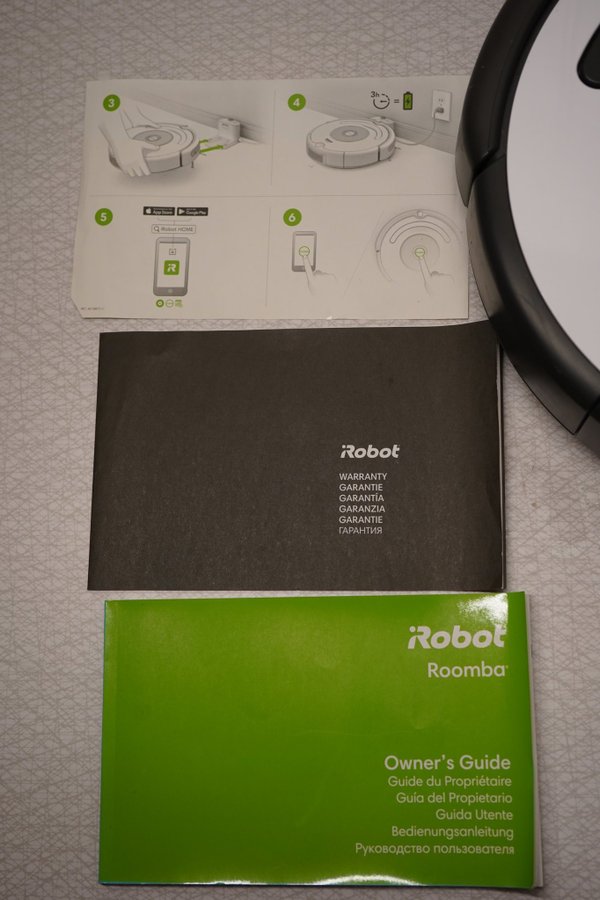 damsugarrobotarna rengöringsrobotarna robot Roomba 600