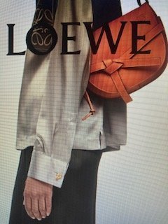 Loewe Gate leather bag brown väska brun konjak