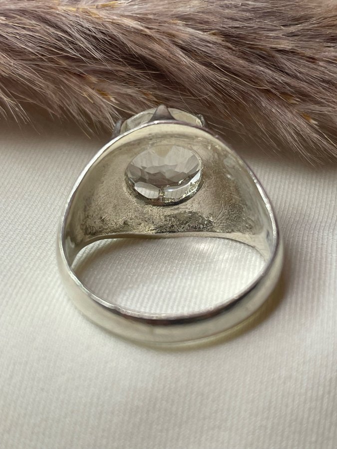 Vintage ring i silver BeH 1970 Bengt Hallberg Köping