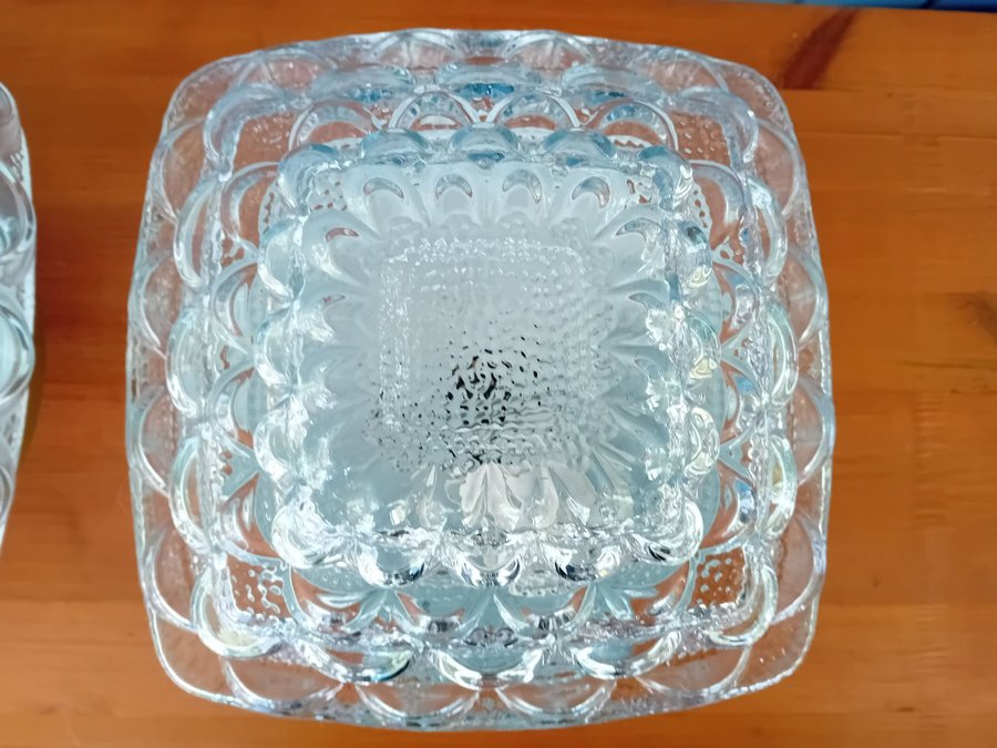 Taklampor Plafonder Vackert glas Retro