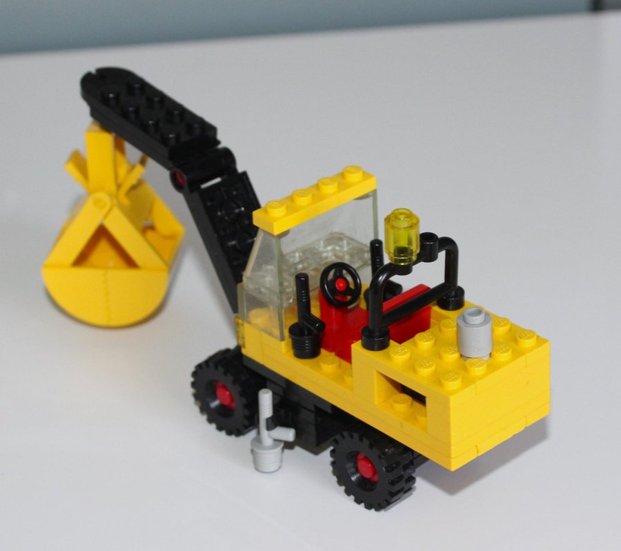 RETRO LEGO CLASSIC TOWN 6678 1980 PNEUMATIC CRANE LYFTKRAN