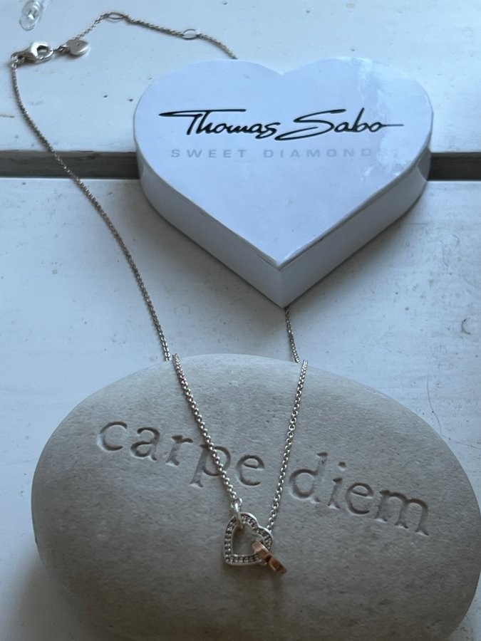 ThomasSabo diamant halsband GlamSoul 375 roseguld  925 silver  Nytt!