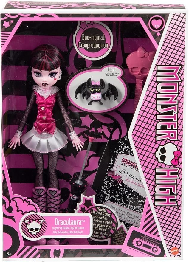 Monster High Boo-riginal Creeproduction Draculaura Doll