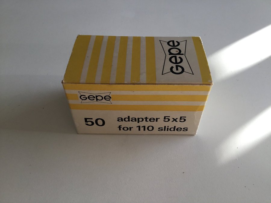 50 adapter 5x5 for 110 slides