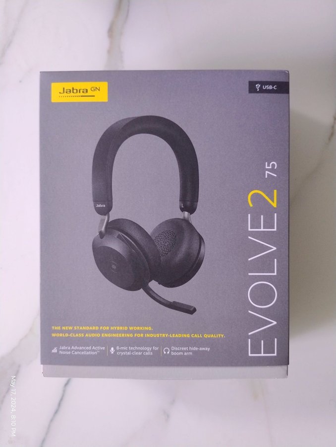 Jabra evolve2 75 Helt ny