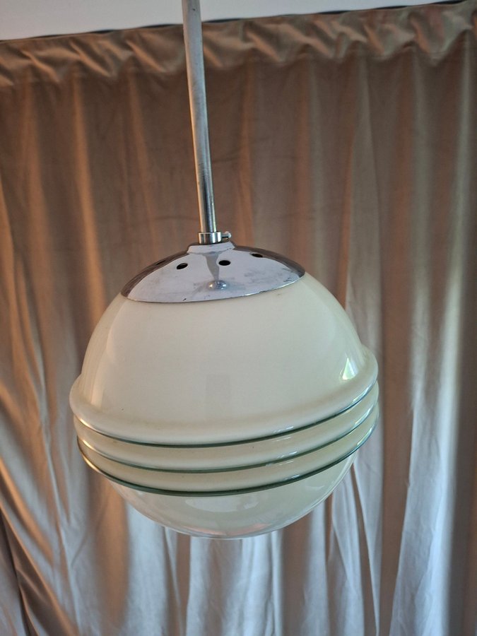 Taklampa funkis art deco 30 tal klotlampa retro lampa