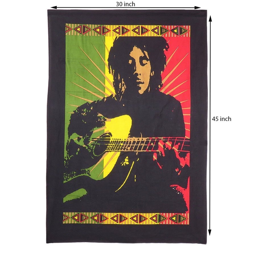 The Bob Marley Tapestry Wall Hanging Room Psychedelic Tapestries