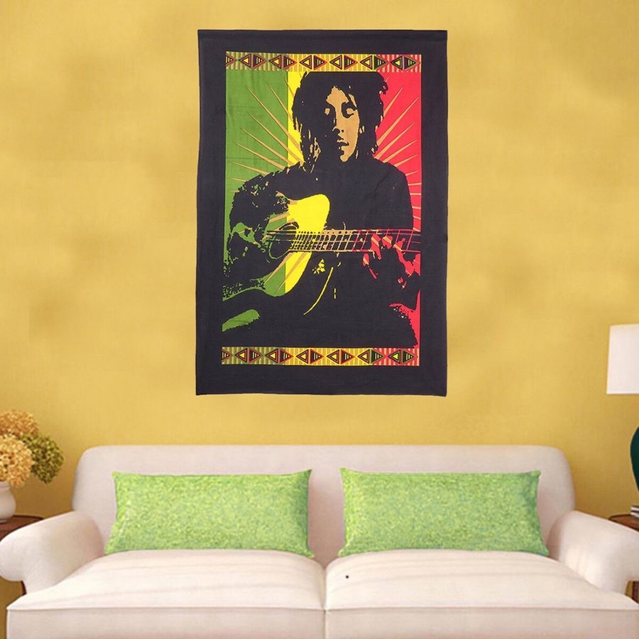 The Bob Marley Tapestry Wall Hanging Room Psychedelic Tapestries