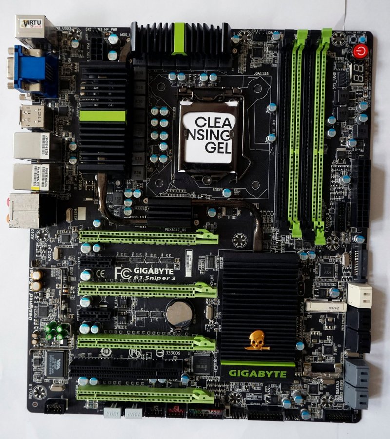 Gigabyte Z77 G1 Sniper 3 high-end moderkort (Z77 LGA 1155 ATX)