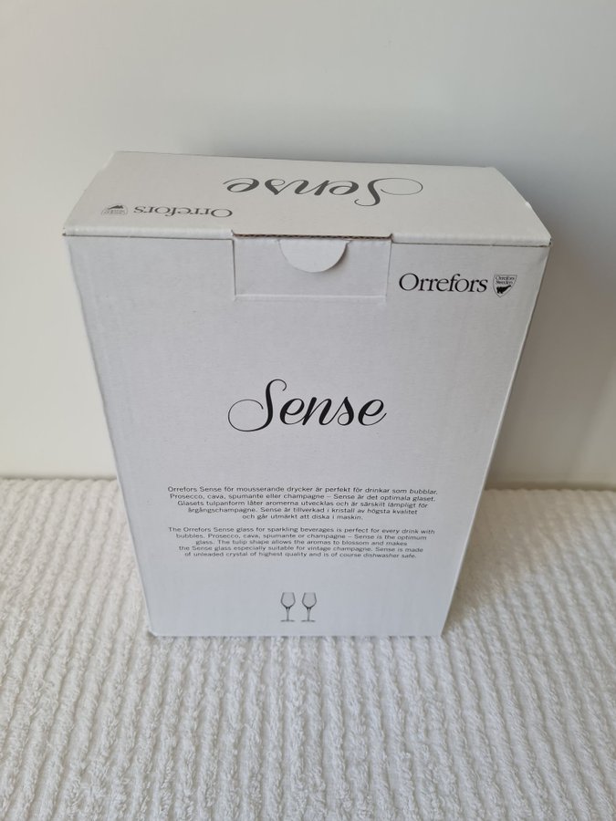 Orrefors Sense sparkling 255 cl 2-pack