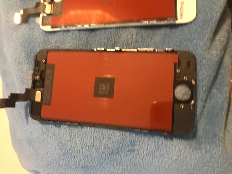 1 st iPhone 5S / SE 2016 LCD-skärm med Display A Kvalitet/ Vit