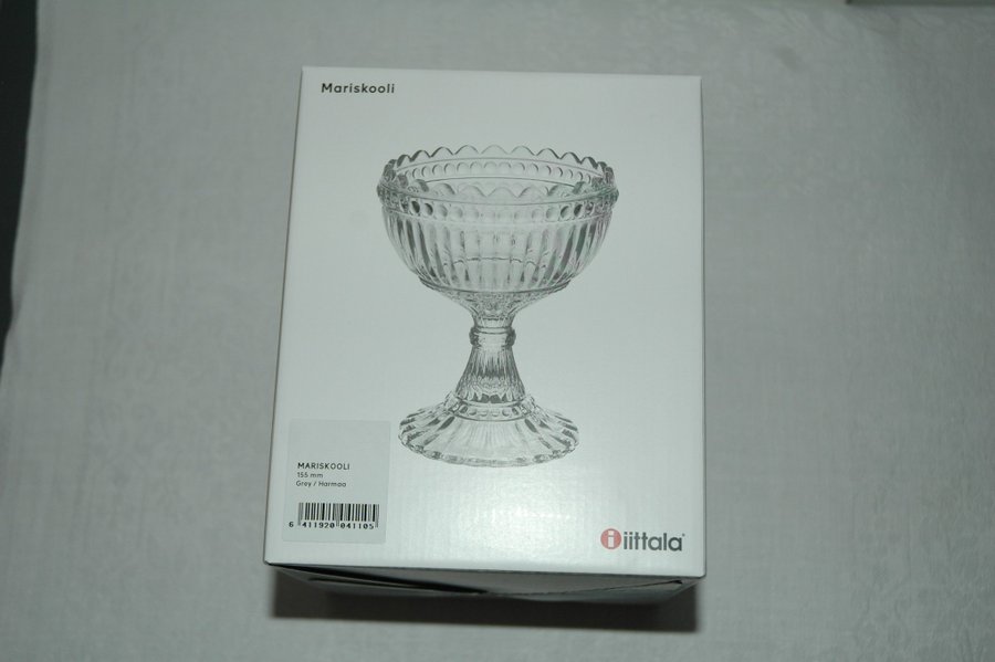 Ny Iittala skål Mariskooli 155 mm i färgen grey