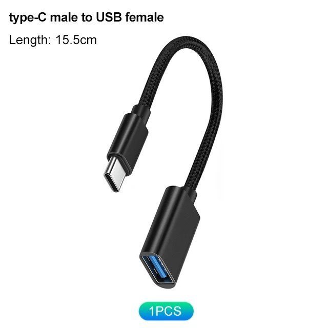 Typ C till USB Adapter 30 USB-C 31 Hane OTG A hon