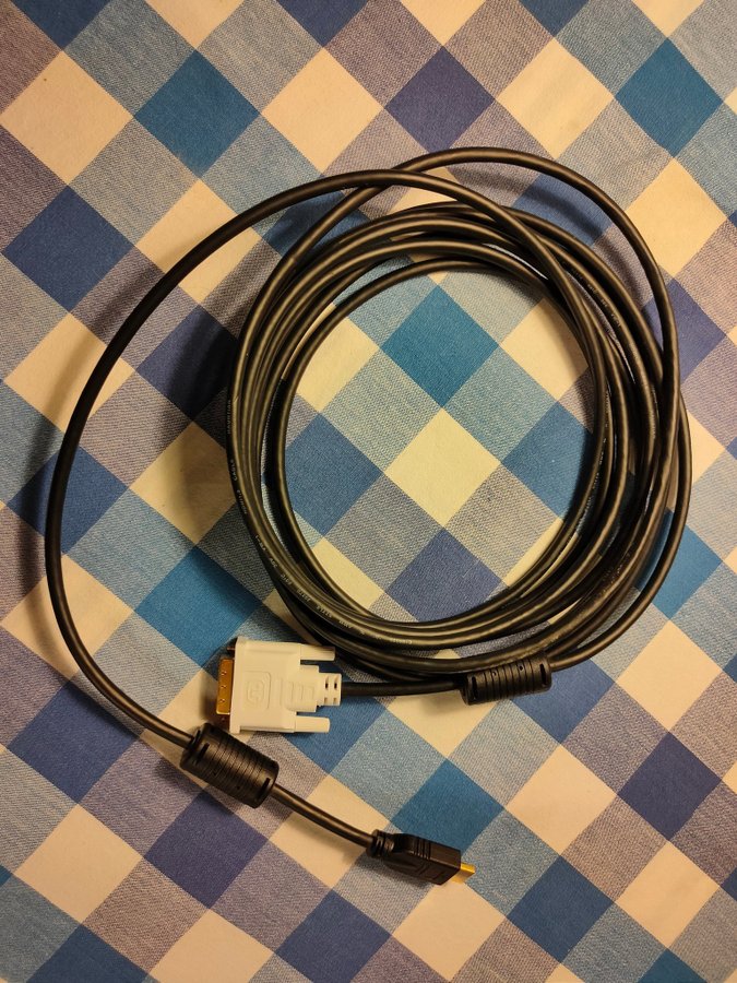 5m HDMI-DVI kabel