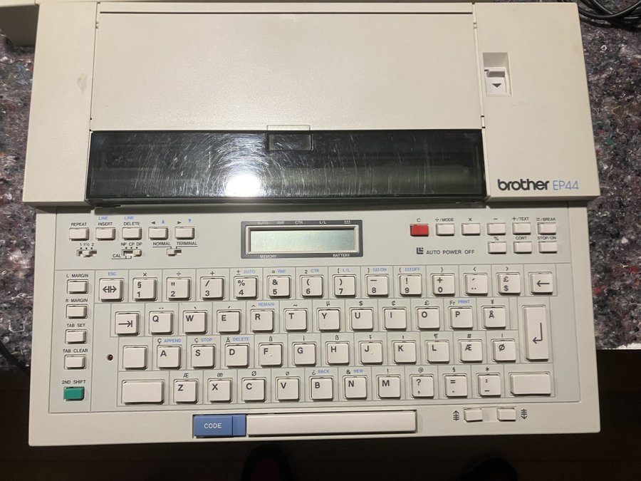 Brother EP-44 Personal Eletronic Printer [BOXED]