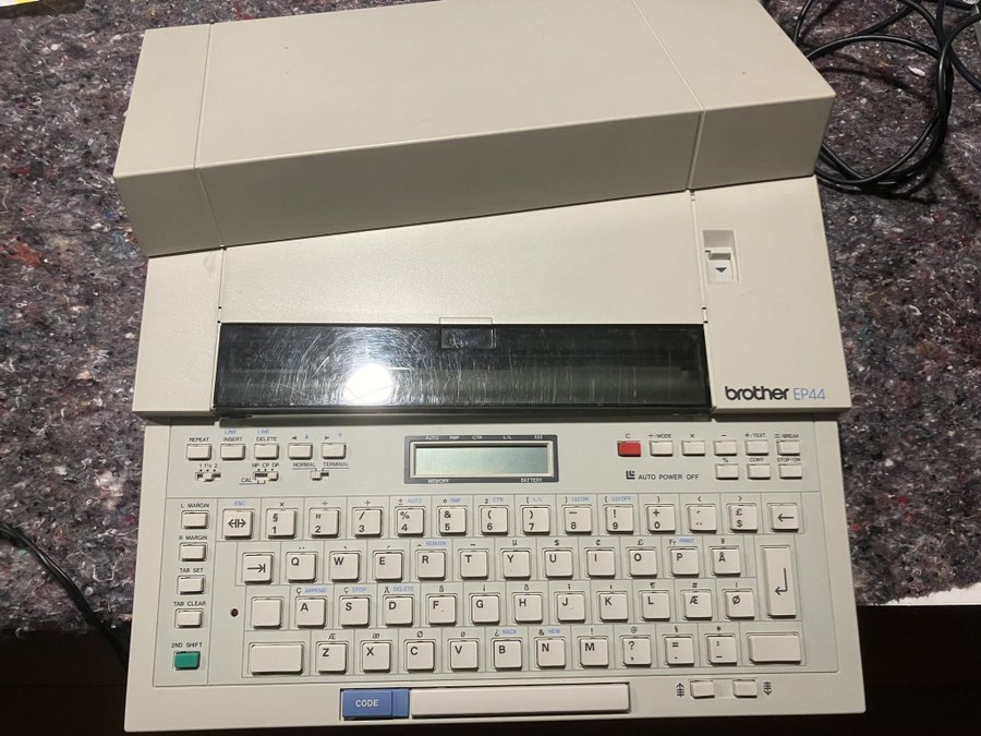 Brother EP-44 Personal Eletronic Printer [BOXED]