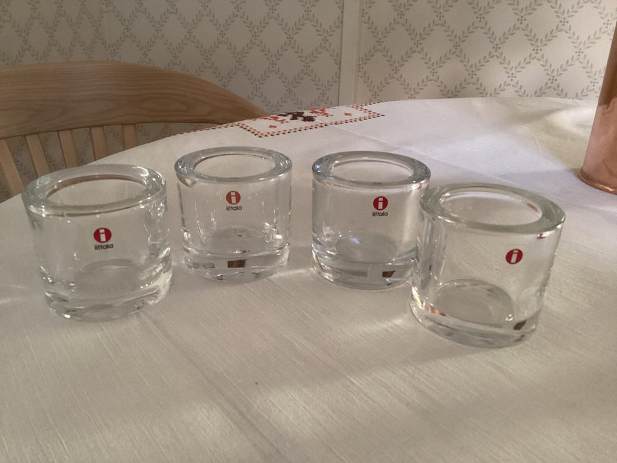 Ljuslykta Kivi Iittala nyskick!