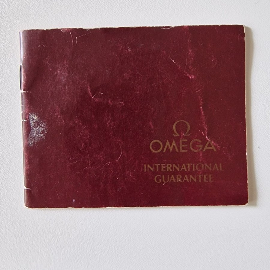 Omega International Guarantee