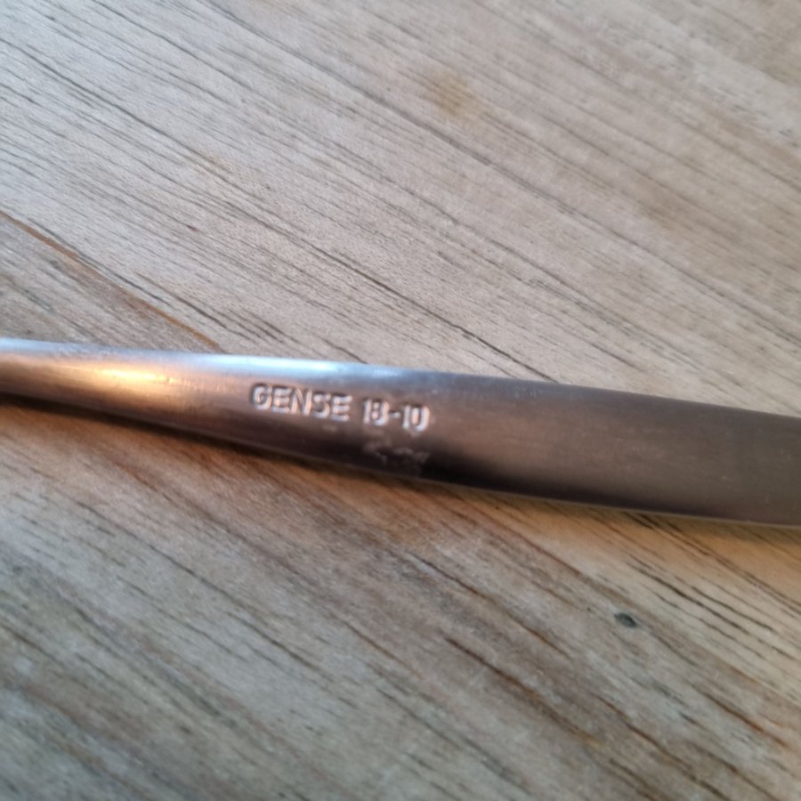 Gense Focus Steel - 4 st Latteskedar / Långa Skedar