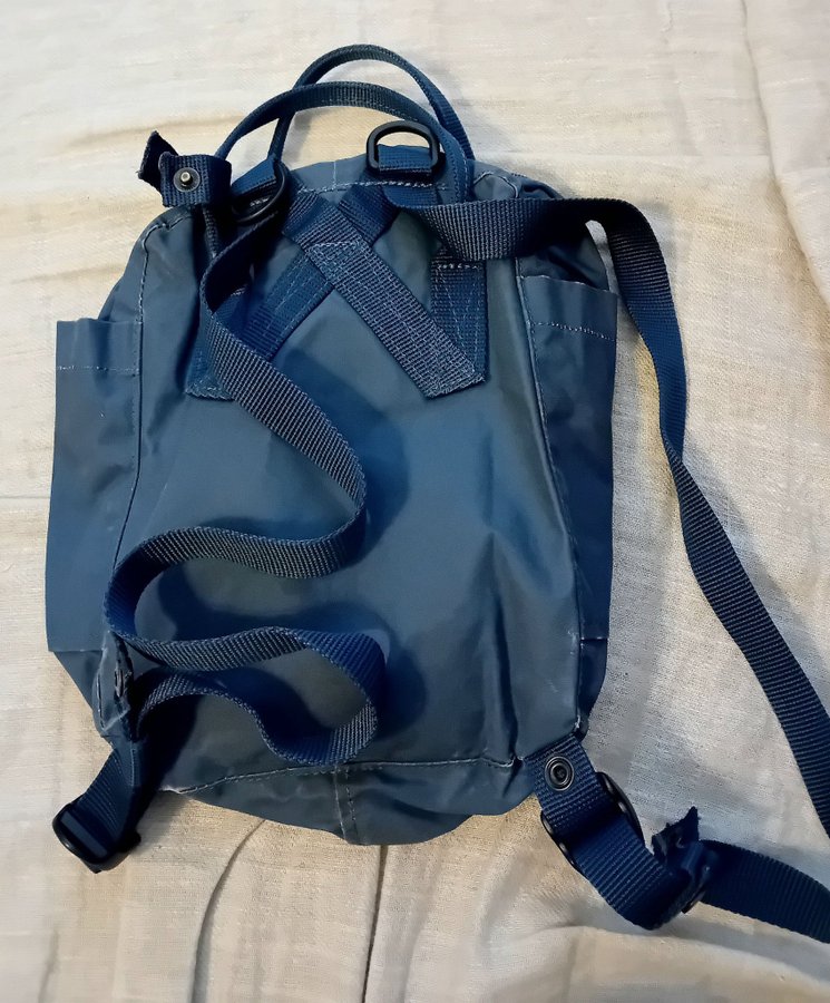 FJÄLLRÄVEN KANKEN MINI BLÅ RYGGSÄCK VÄSKA FJÄLLRÄVEN