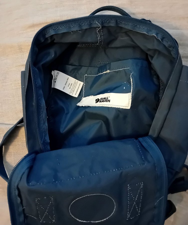 FJÄLLRÄVEN KANKEN MINI BLÅ RYGGSÄCK VÄSKA FJÄLLRÄVEN