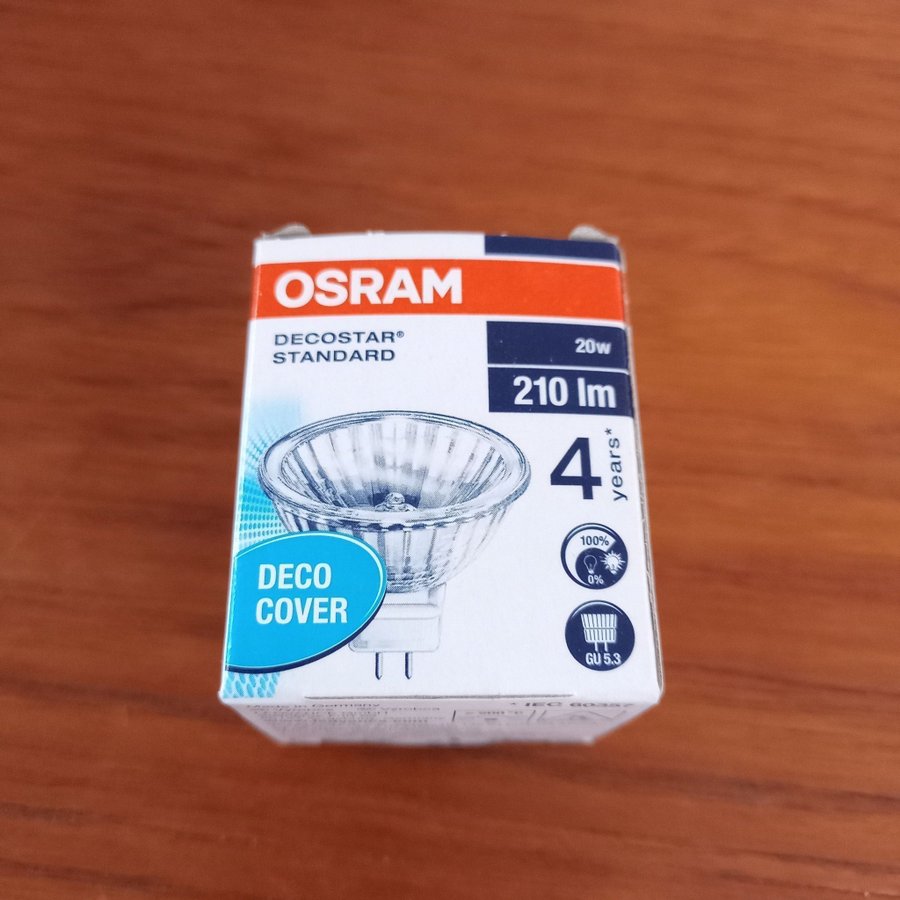 Osram Halogen Decostar 51 S Standard 20W