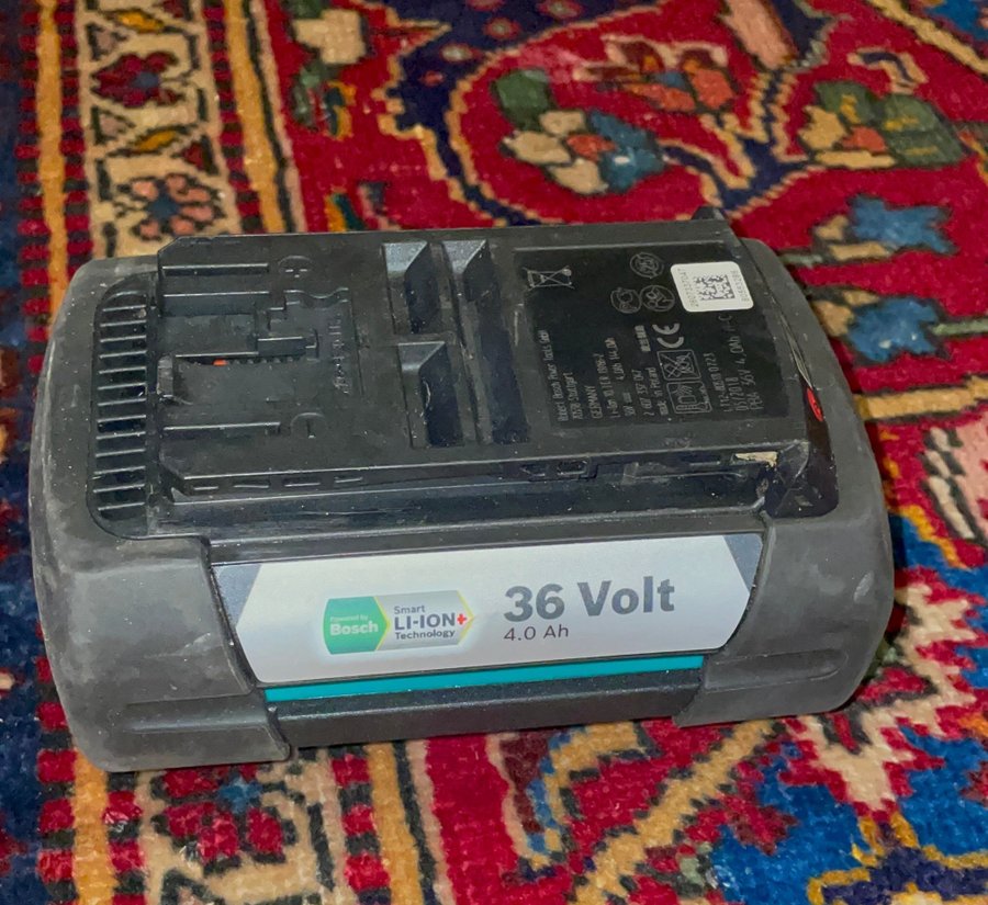 Bosch batteri 36 volt 40 ah