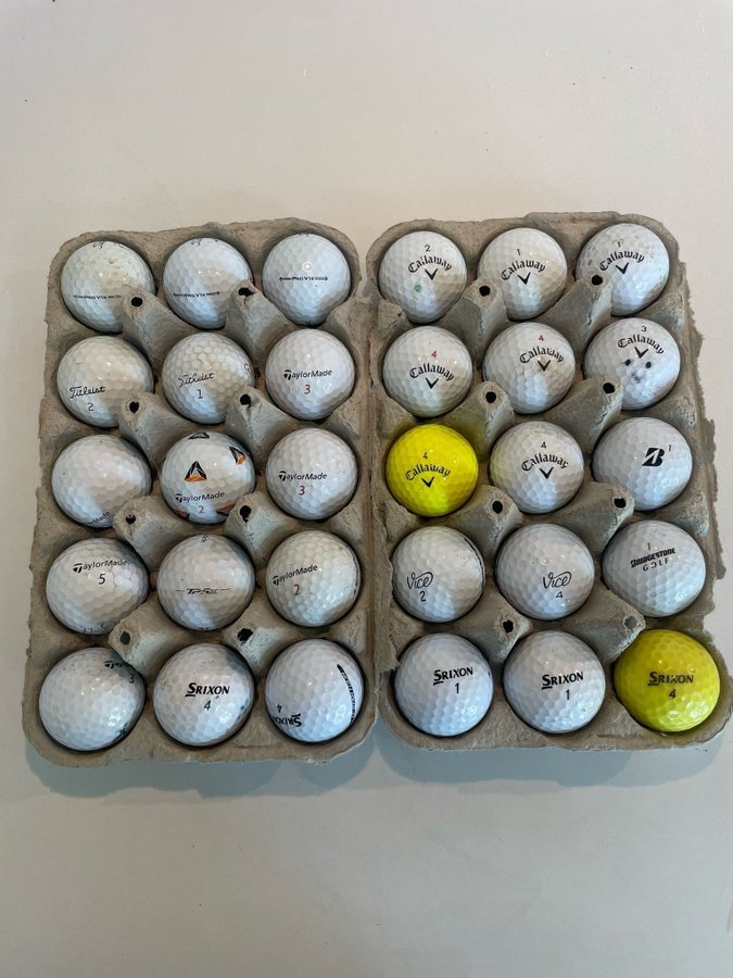 Golfbollar 30 st