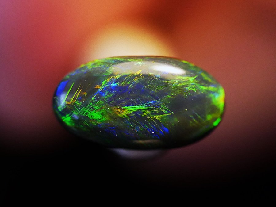 045ct black opal lightning ridge australien