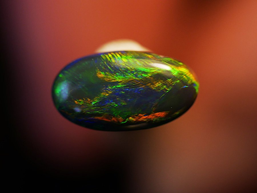 045ct black opal lightning ridge australien