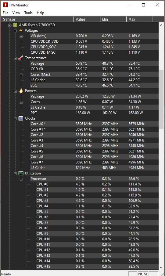 Gaming RIG ROG CROSSHAIR X670E HERO Ryzen 7 7800X3D (57GHz) 64GB/5TB RTX 4090