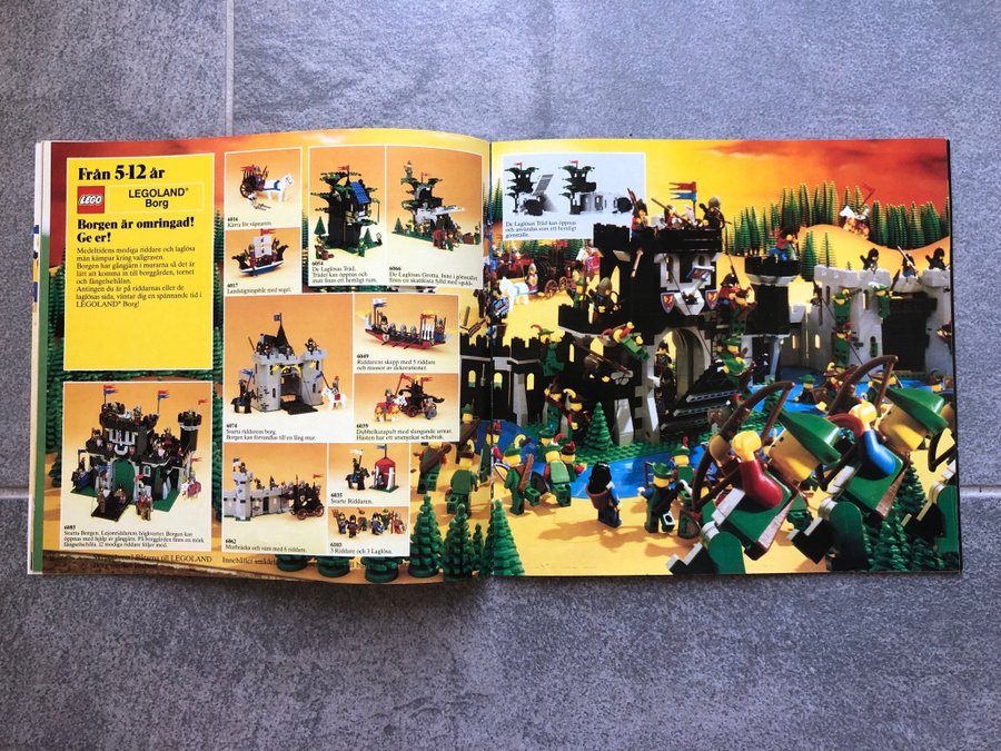 LEGO och DUPLO Katalog 1989 Retro