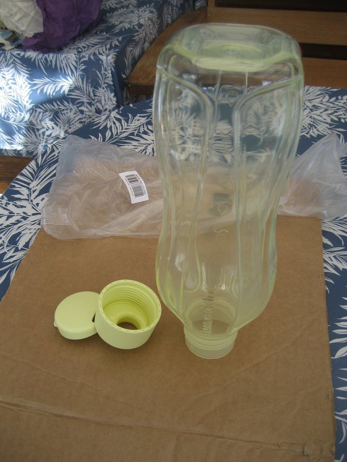 Tupperware - EcoPure2 flaska 1 L med drickpip **NY**