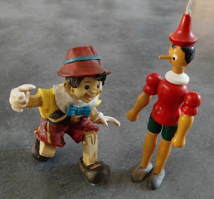 PINOCCHIO figur / docka (2st)