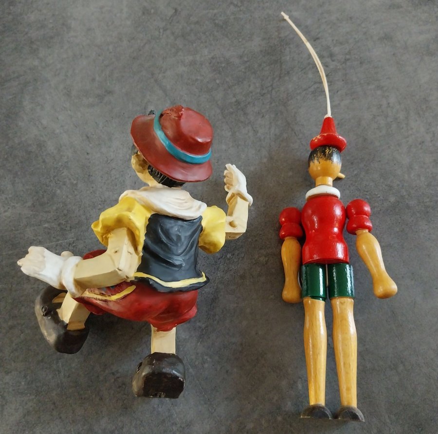 PINOCCHIO figur / docka (2st)