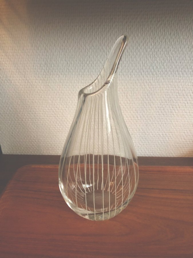 Johansfors glasvas Orup/Wennerstrand Retro 50-tal Konstglas