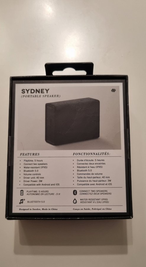 Urbanista Sydney Bärbar Högtalare