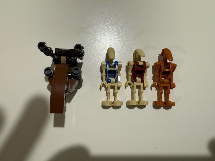 Lego Star Wars diverse Droids + moppe