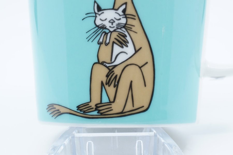 Muminmugg Sniff, turkos / Moomin Mug Sniff, turquoise