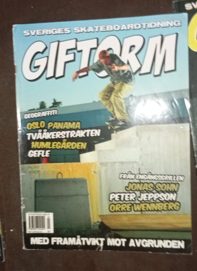 Giftorm - Sveriges Skateboardtidning x2 - #4  #6 2006