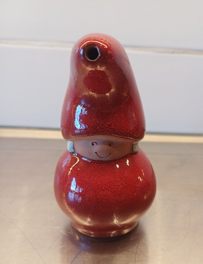 Nittsjö Tomte Keramik Figur