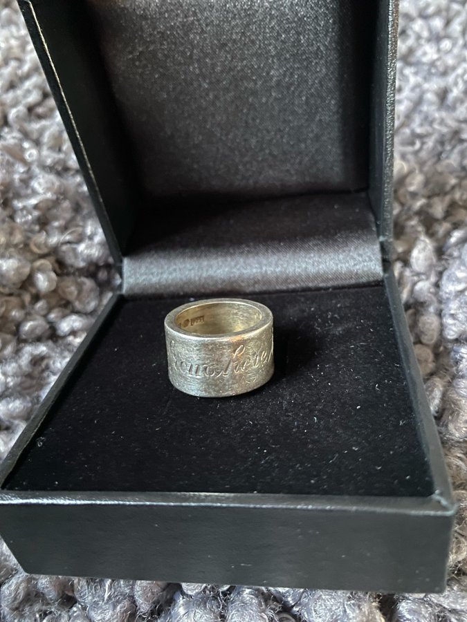 Efva Attling silver 925 ring silverring From Here To Eternity