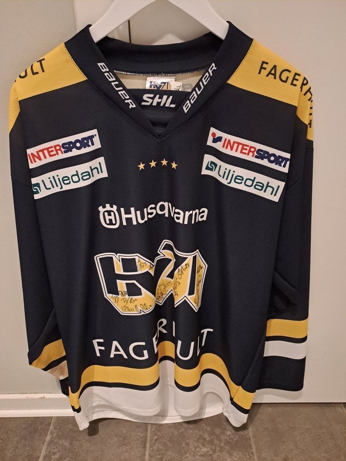 HV71 Signerad Tröja Guldåret 2017