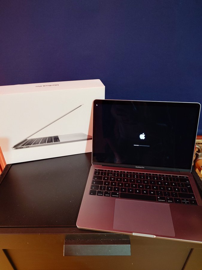 Macbook pro 2017 13 tum, 128 gb