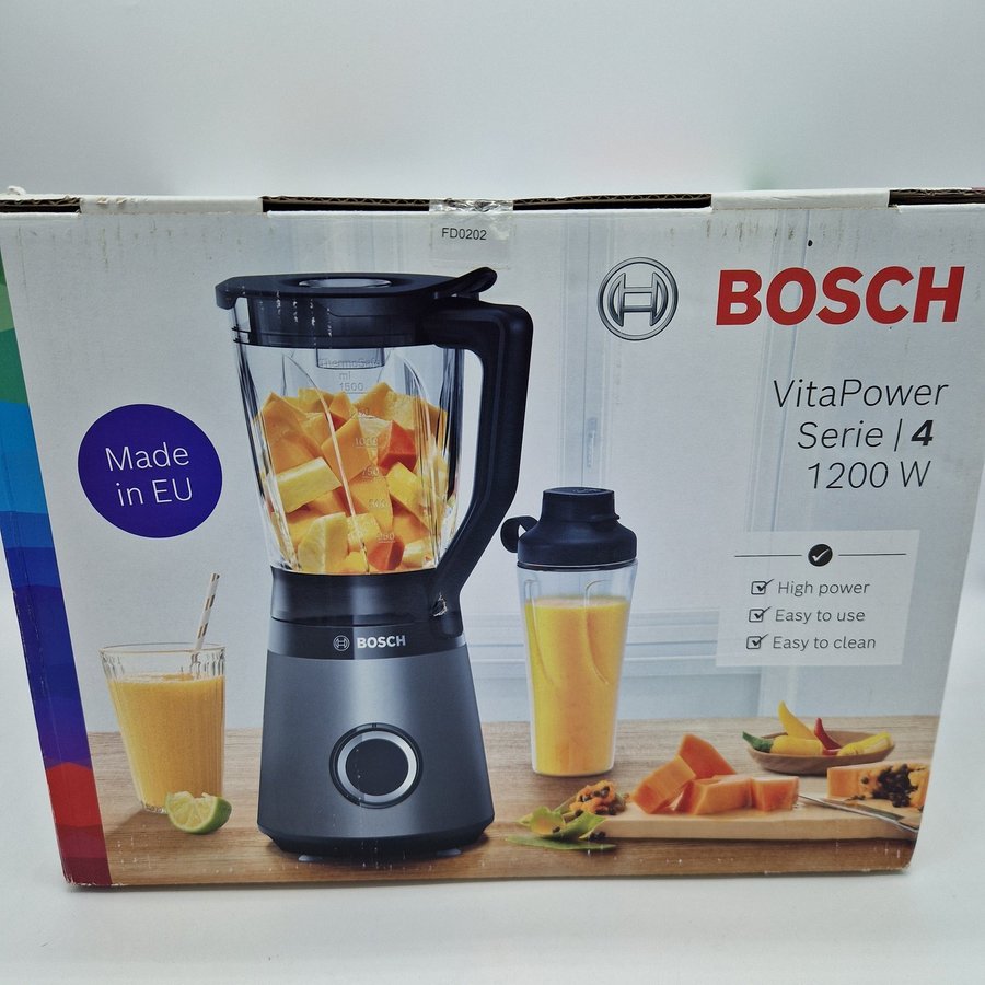 Bosch Blender 1200 W Silver MMB6174S